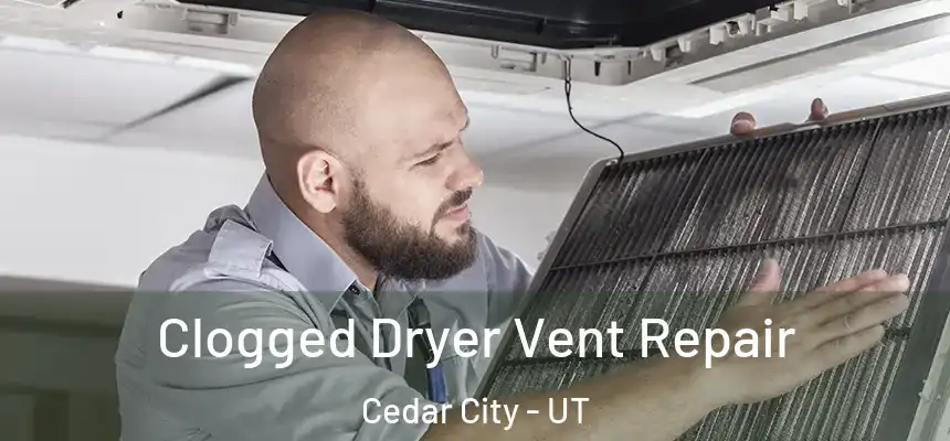 Clogged Dryer Vent Repair Cedar City - UT