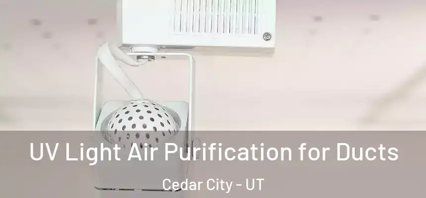  UV Light Air Purification for Ducts Cedar City - UT